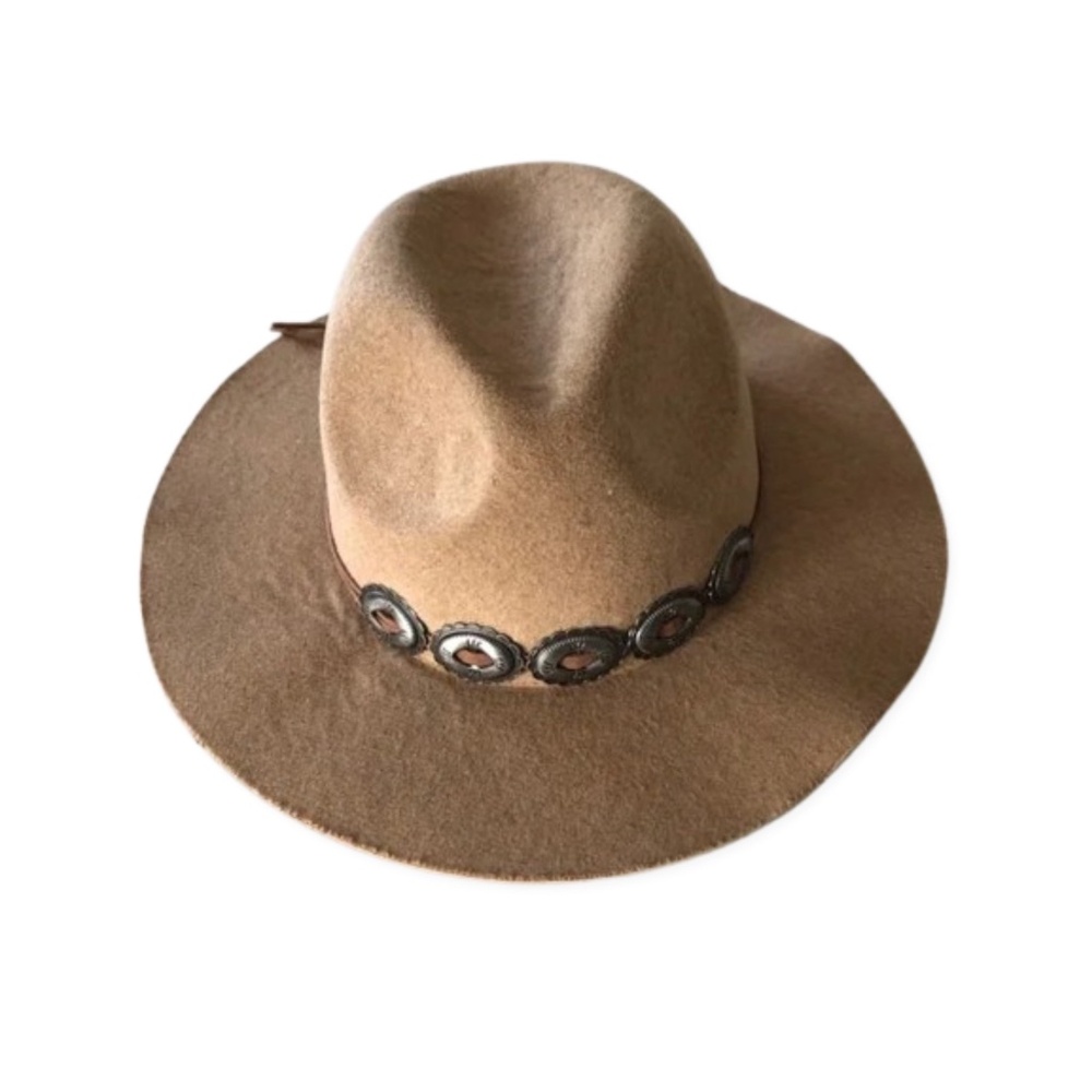 2/$29 ✦ 100% Wool Tan Cowgirl Hat (OS)
